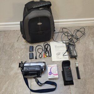 Sony DCR-TRV140E Digital8 Tape Digital Video Camera HANDYCAM Full Working Set